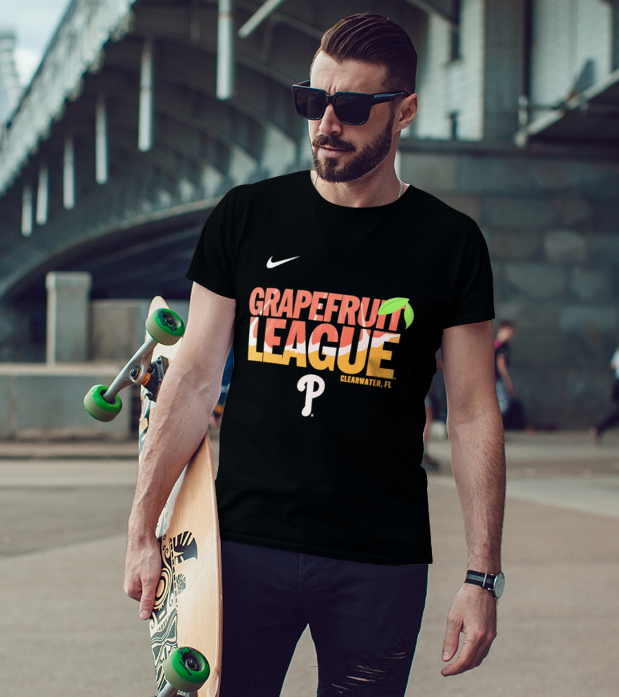 Nike Grapefruit League Clearwater FL Philadelphia Phillies P 2026 T-Shirt