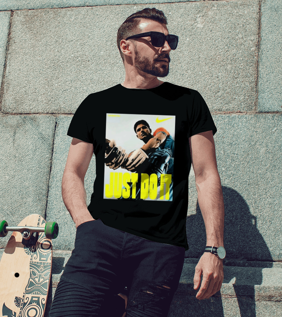 Nike Shubman Gill Just Do It Collaboration Athletic Wear T-Shirt