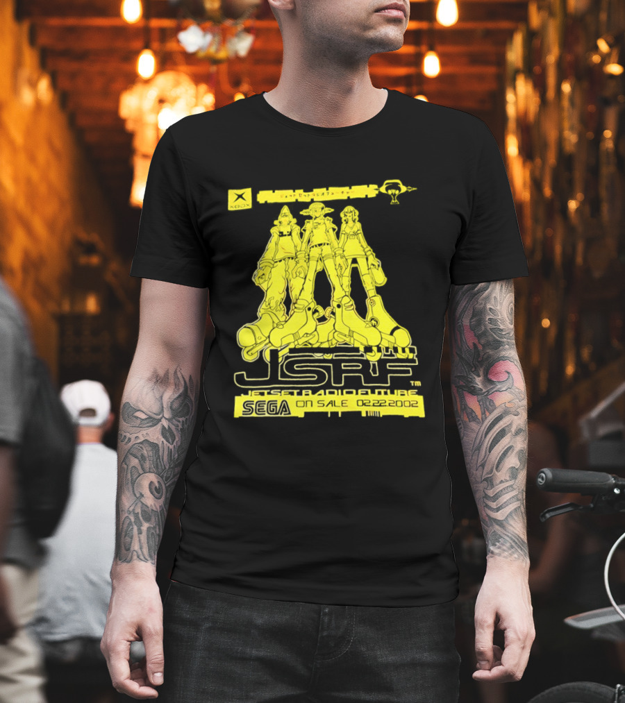 Jet Set Radio Future JSRF SEGA Xbox 2002 T-Shirt