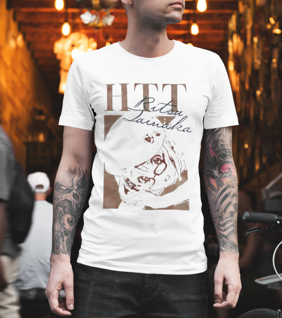 HTT Ritsu Tainaka Anime Character K On! Series T-Shirt