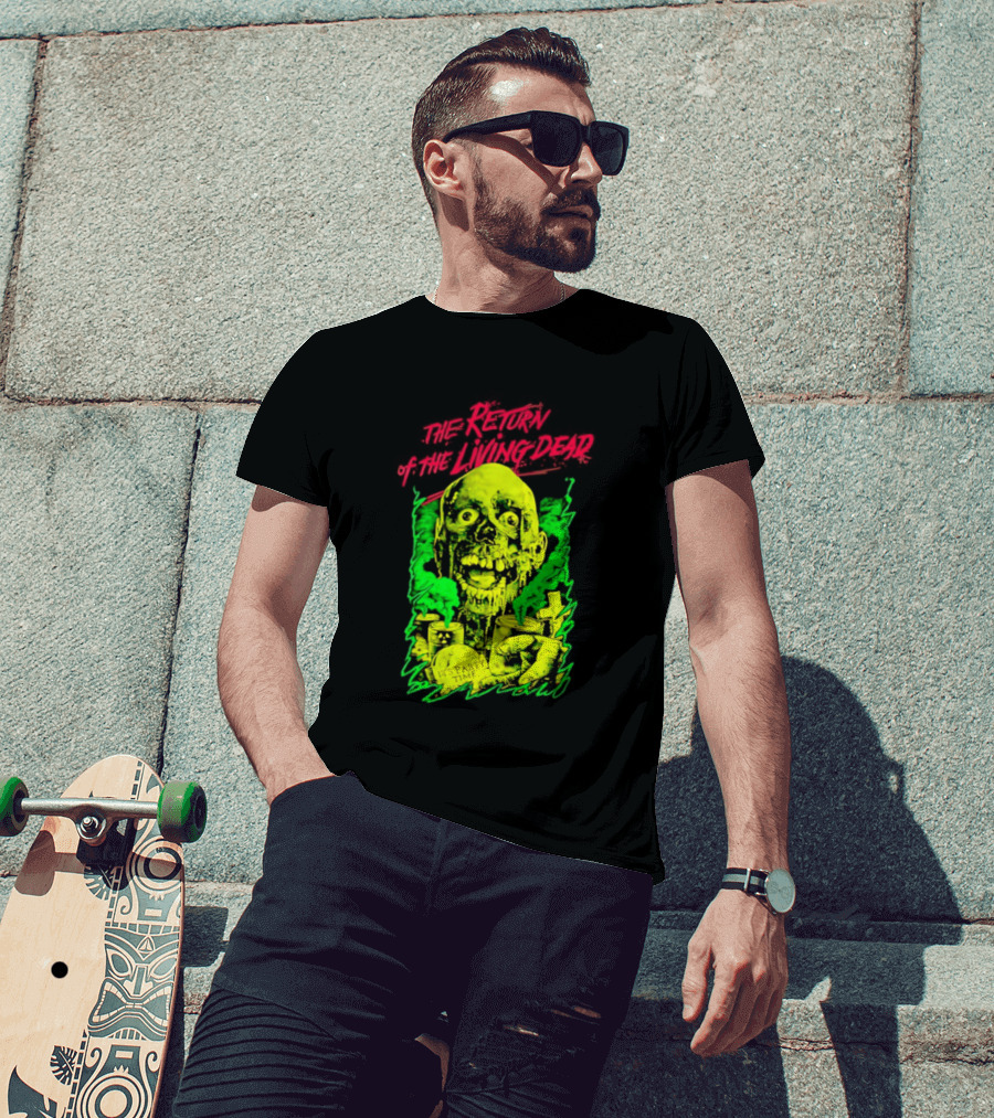 Zombie It's Party Time Return Of The Living Dead Iconic Horror T-Shirt