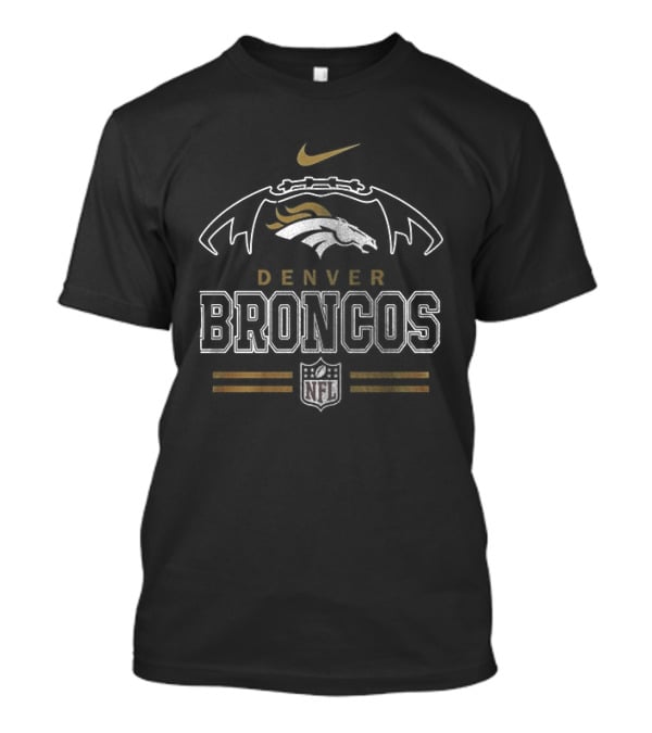 Denver Broncos Grumpy Old Caterpillar Operator NFL Nike Football T-Shirt
