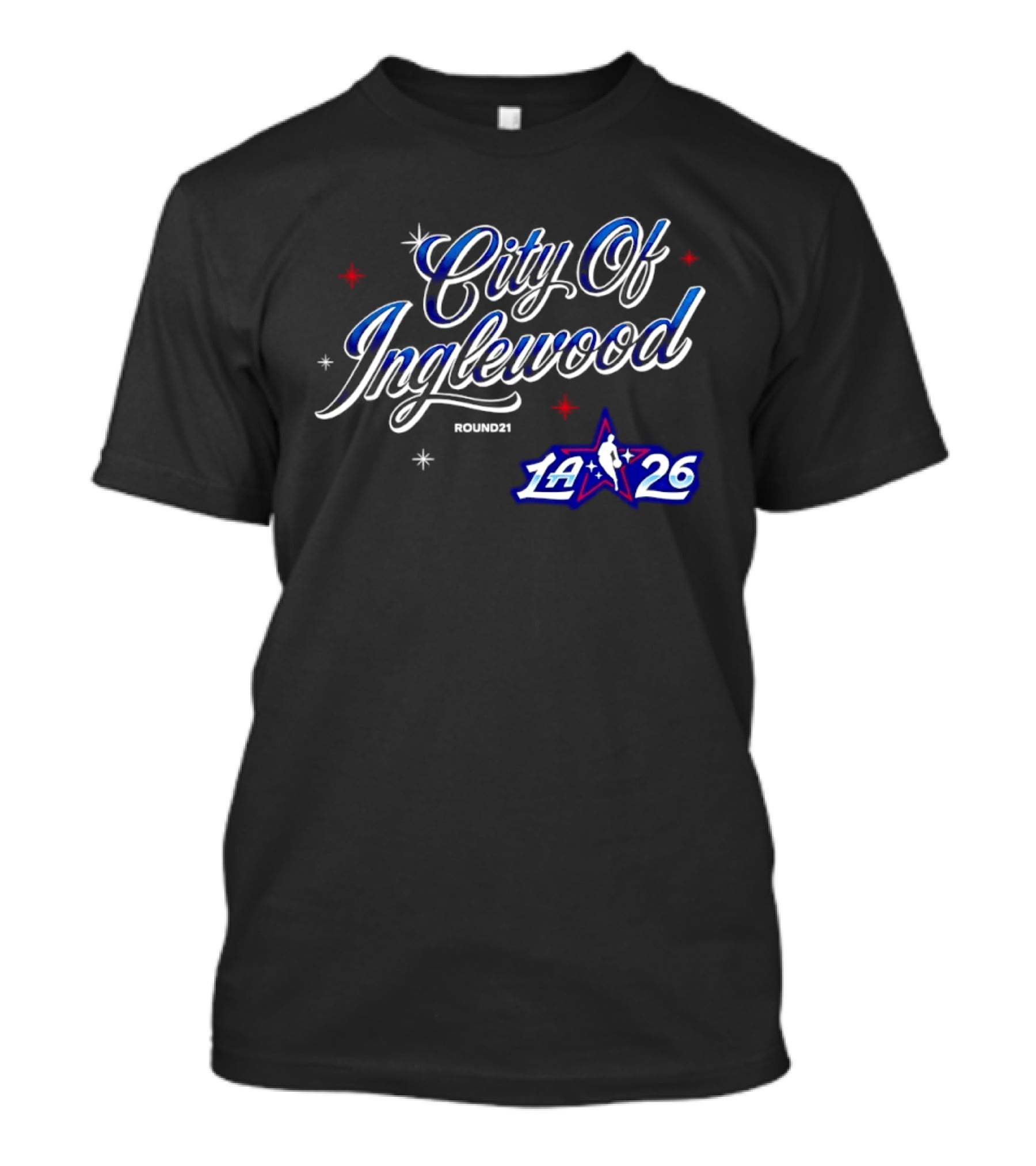 City Of Inglewood Round21 NBA All Star Game 2026 LA26 T-Shirt