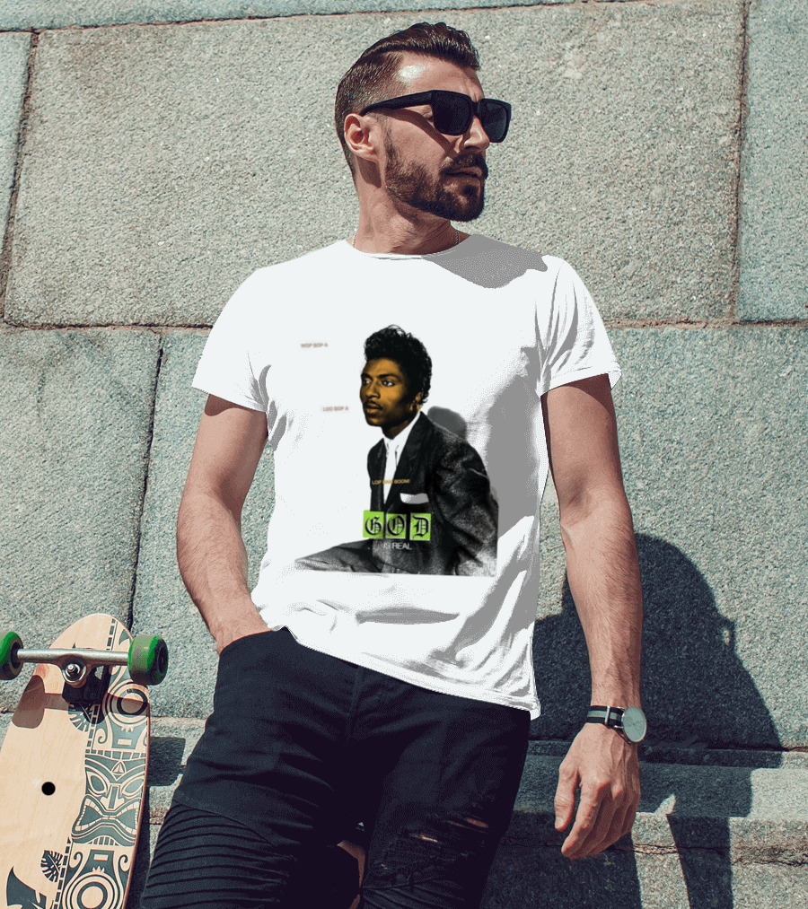 Little Richard Wop Bop A Loo Bop A Lop Bam Boom God Is Real T-Shirt