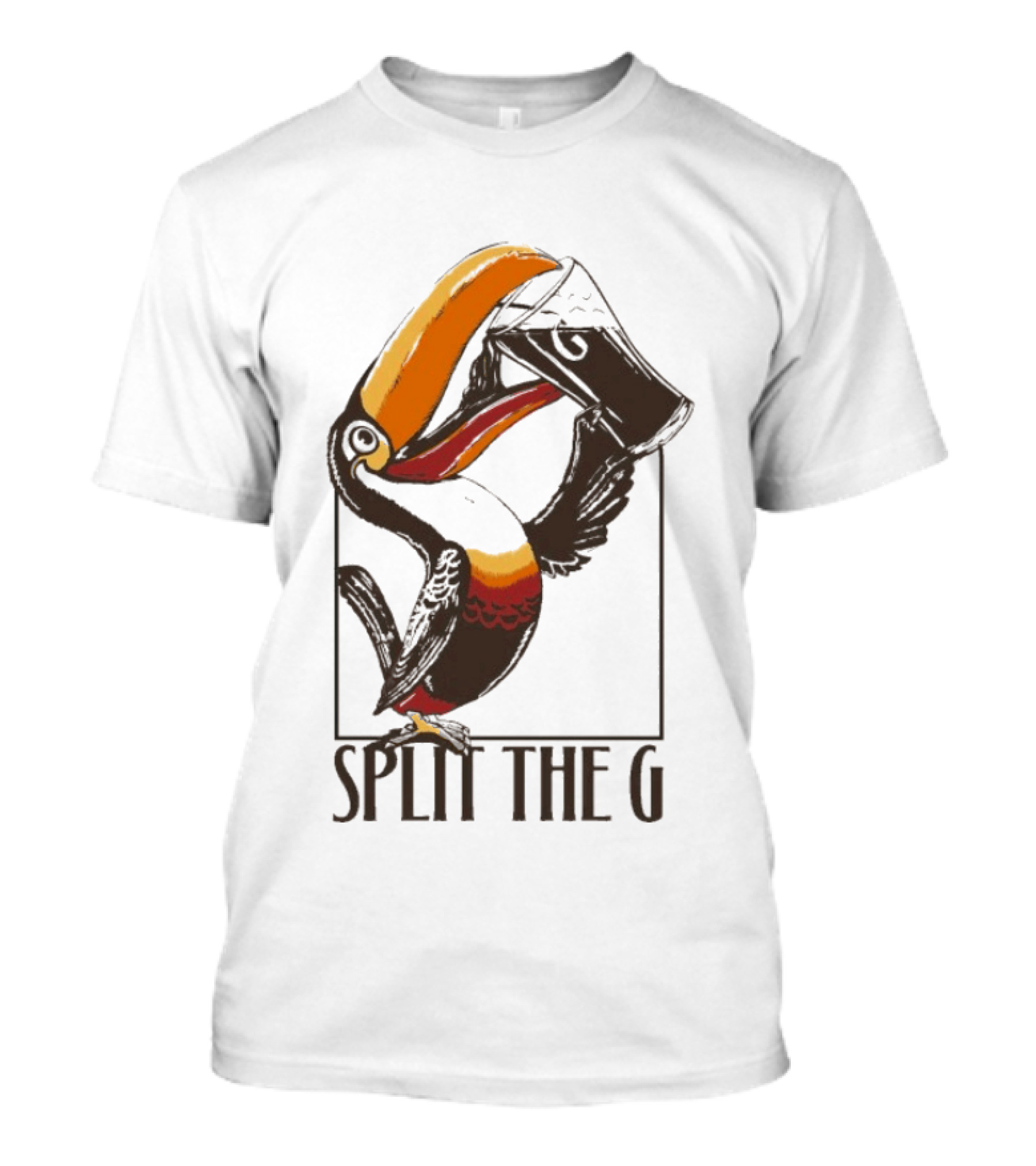 Split The G Toucan Guinness Pint T-Shirt