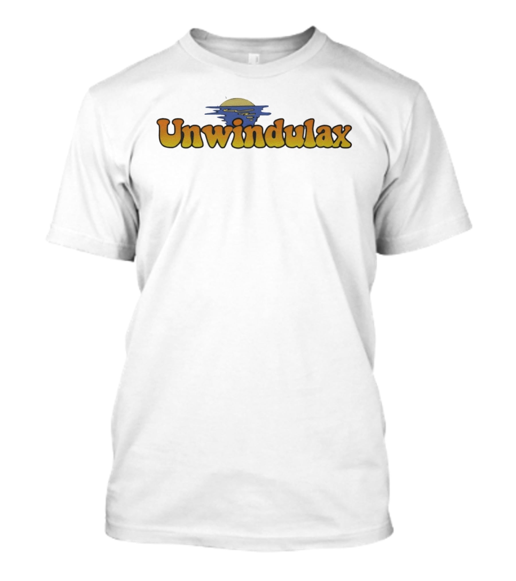 30 Rock Unwindulax Relaxation Vibes Sunset T-Shirt