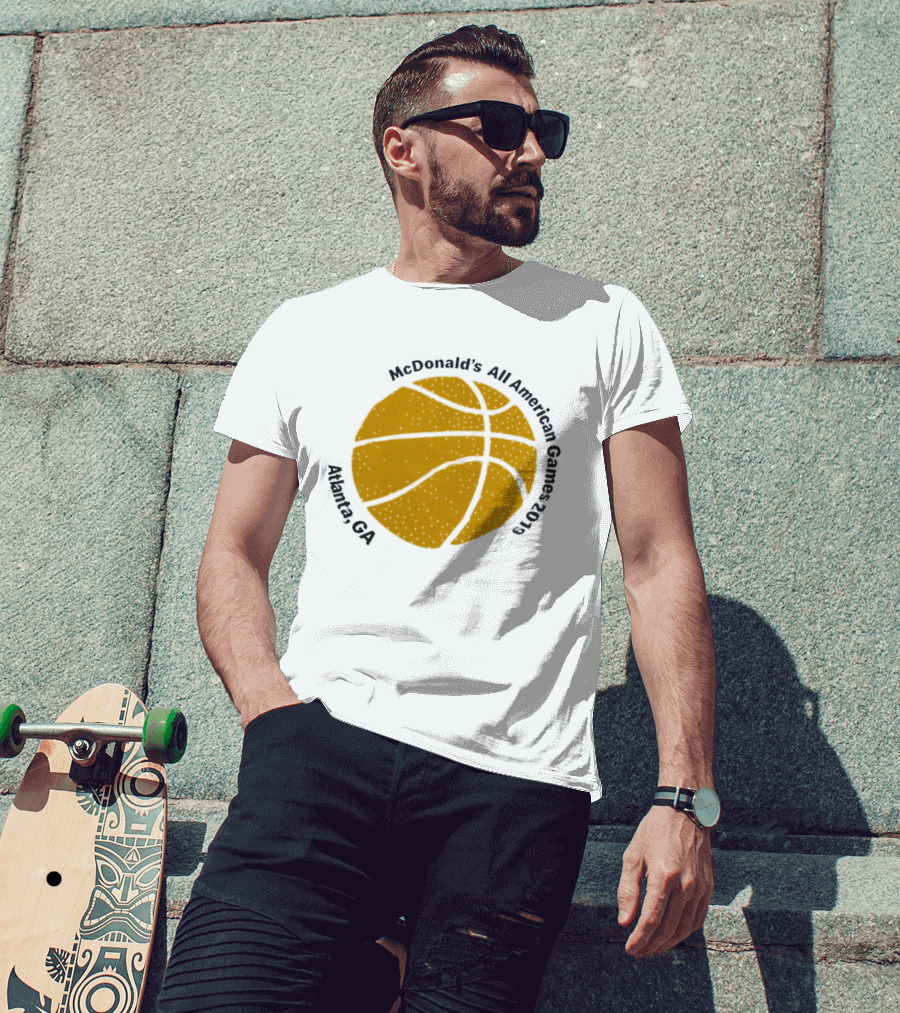 Atlanta GA McDonald's All American Game 2019 Basketball T-Shirt
