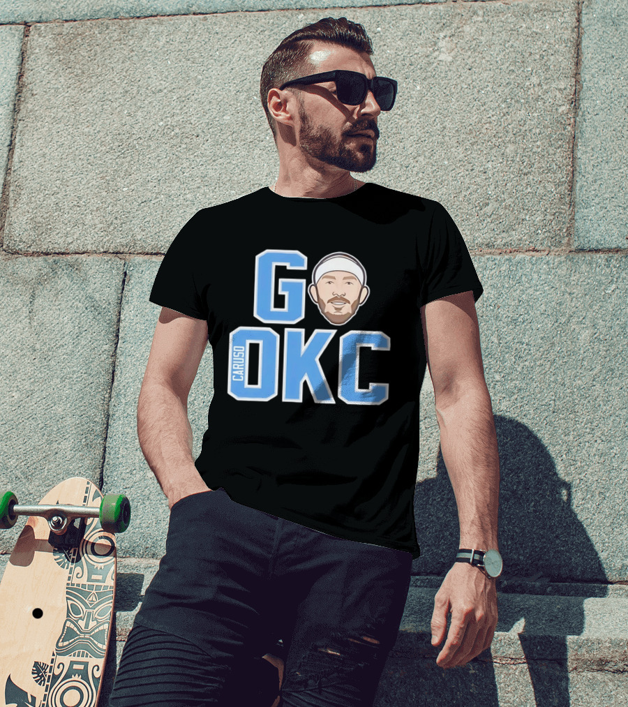 Go OKC Alex Caruso Oklahoma City Thunder T-Shirt