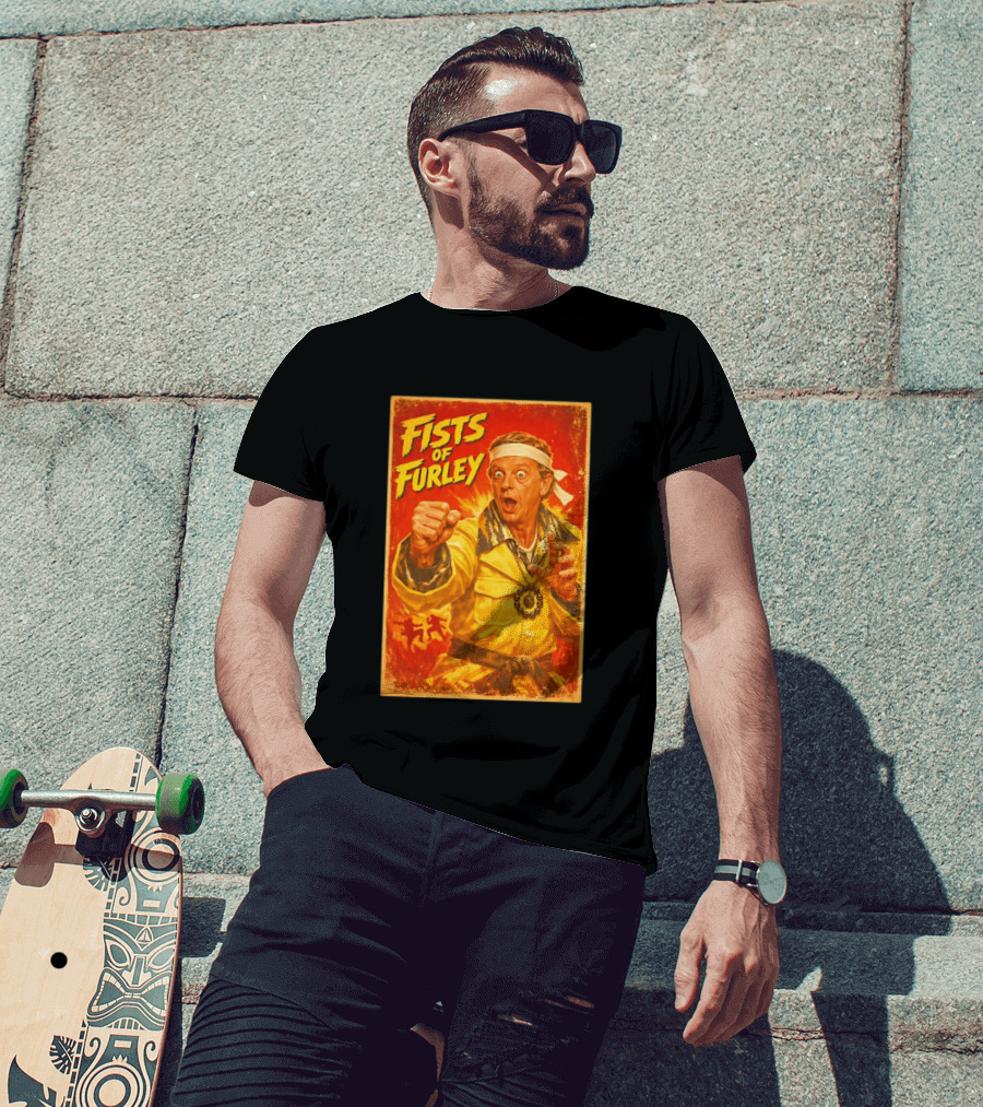 Fists Of Furley Retro Karate Kung Fu Master T-Shirt