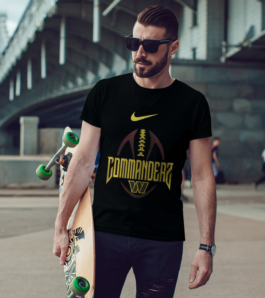 Nike Washington Commanders Football Racing T-Shirt