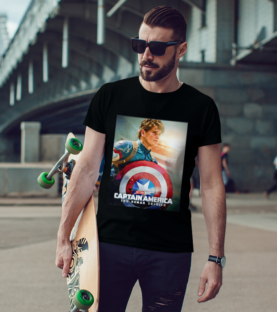 SECTION STUDIOS Captain America The Roman Soldier T-Shirt