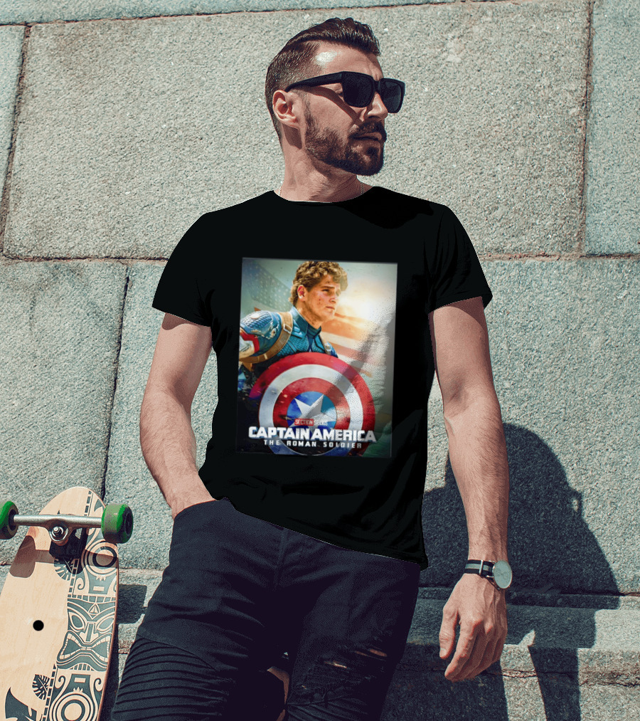 SECTION STUDIOS Captain America The Roman Soldier T-Shirt