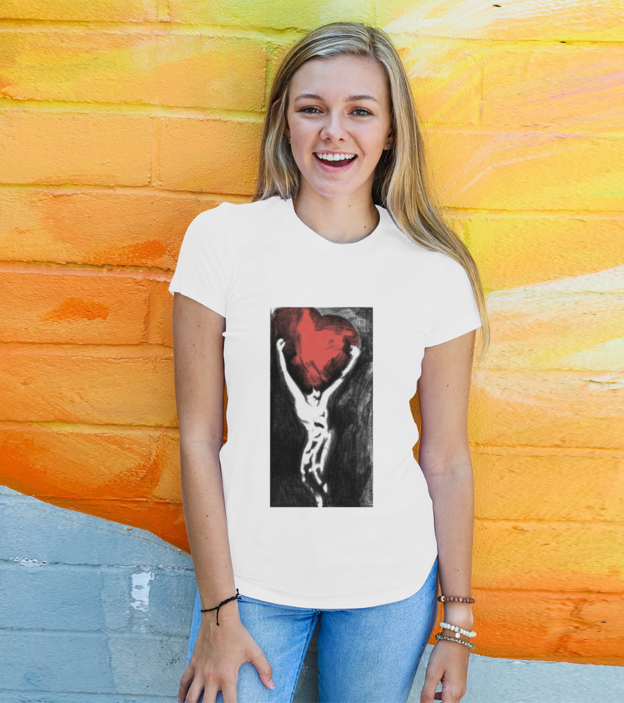 Pod Meets World Show Rider Love Heart Lift T-Shirt