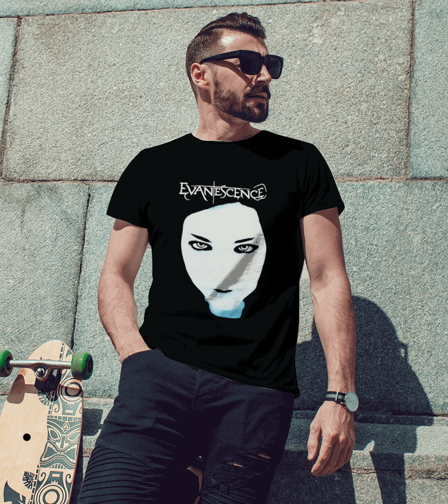 Evanescence Fallen Album Cover Face T-Shirt