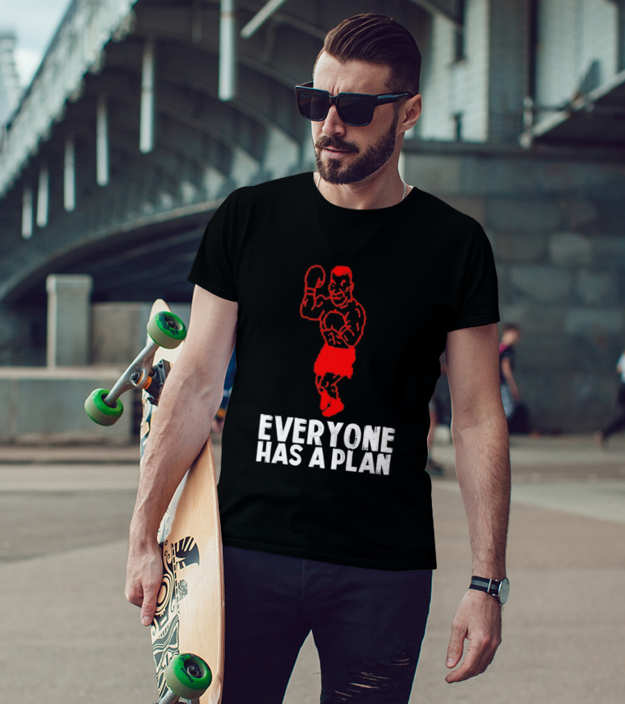 Everyone Has A Plan Punchout Video Game Boxing T-Shirt