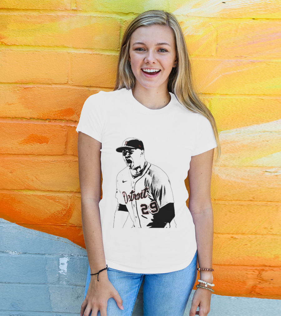 Detroit Tigers Tarik Skubal 29 Don't Tap T-Shirt