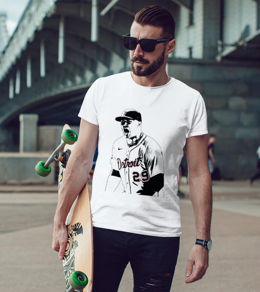 Detroit Tigers Tarik Skubal 29 Don't Tap T-Shirt