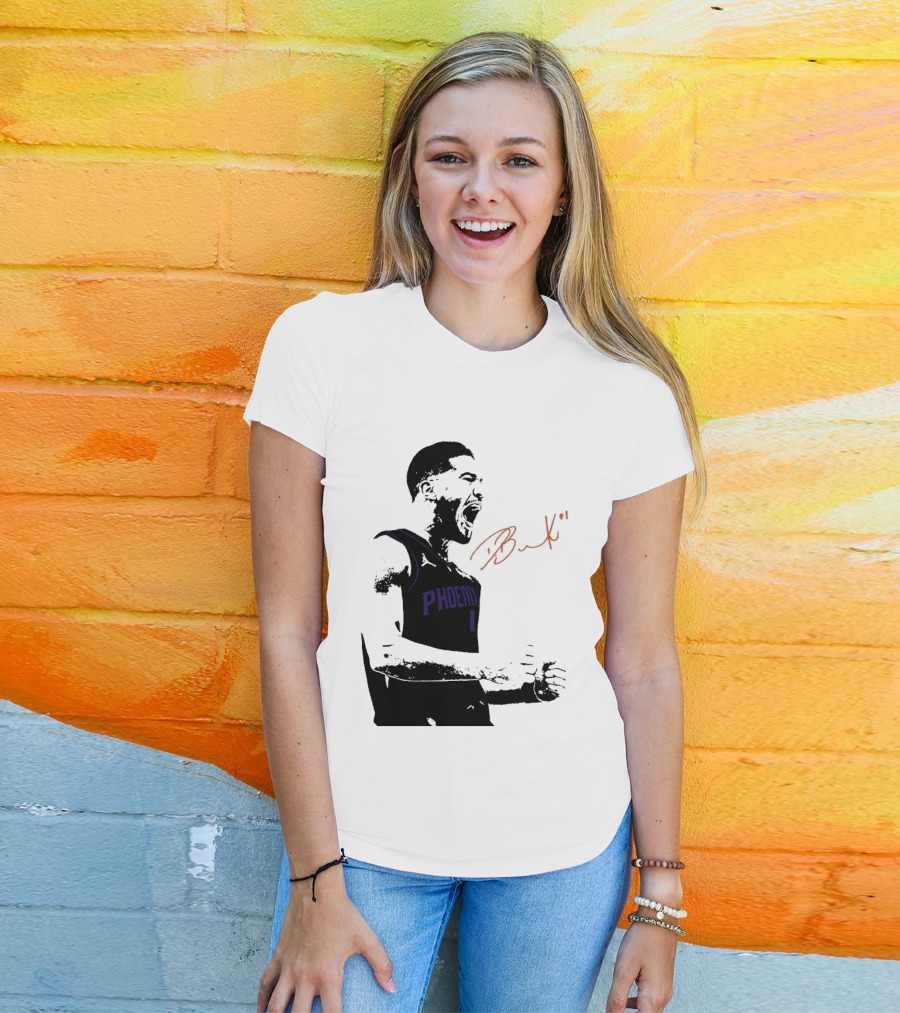 Phoenix Suns Booker Signature Don't Tap T-Shirt