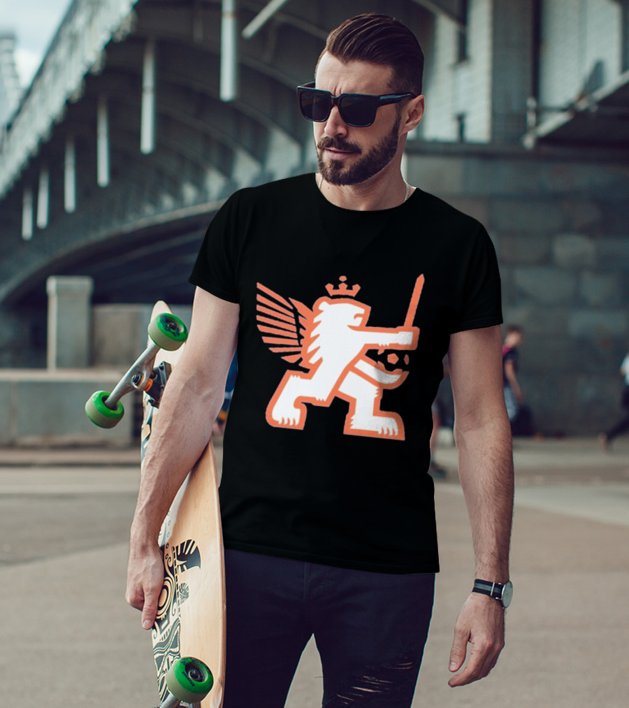 Knifey Lion FC Cincinnati Winged Sword T-Shirt