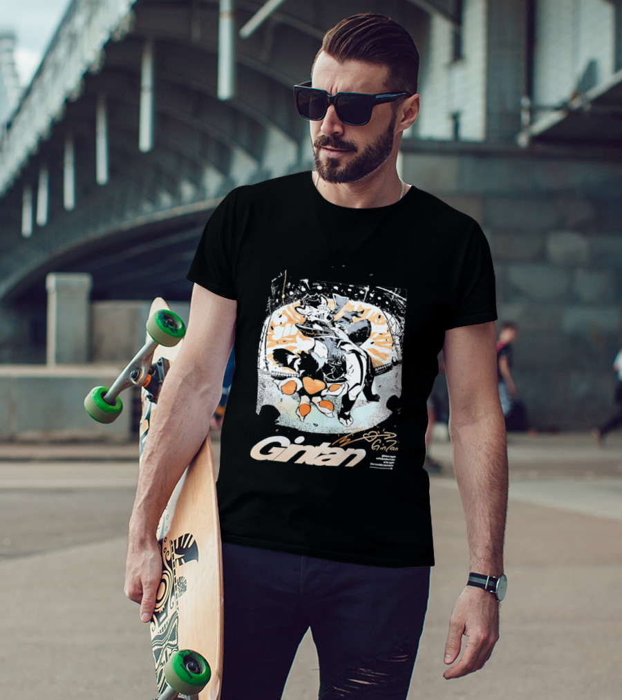 Gintan X Nagabe World's Cutest Dancer Floral T-Shirt