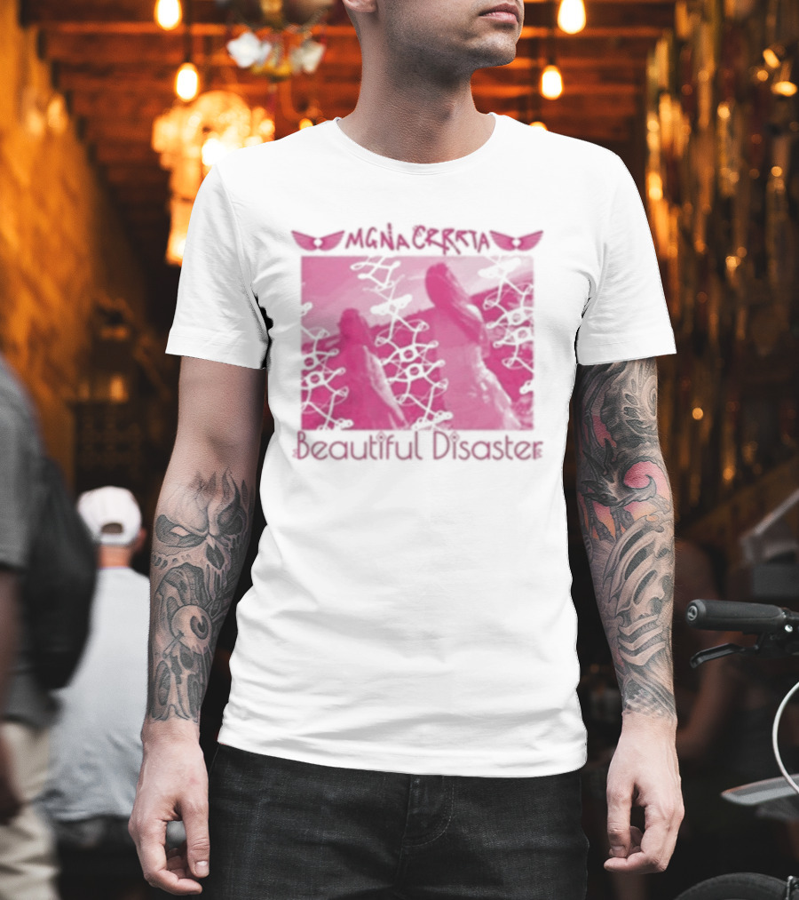 MGNA Crrrta Beautiful Disaster Butterflies T-Shirt