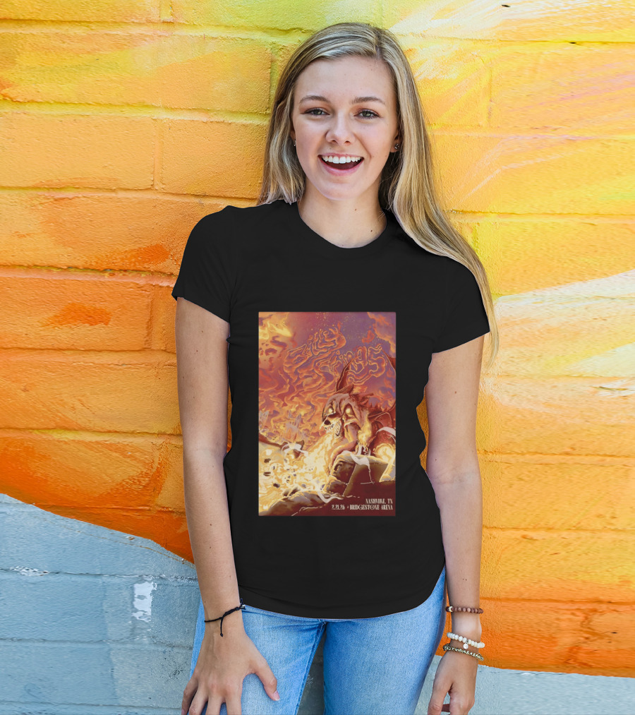 Billy Strings 2.21.26 Bridgestone Arena Nashville TN T-Shirt