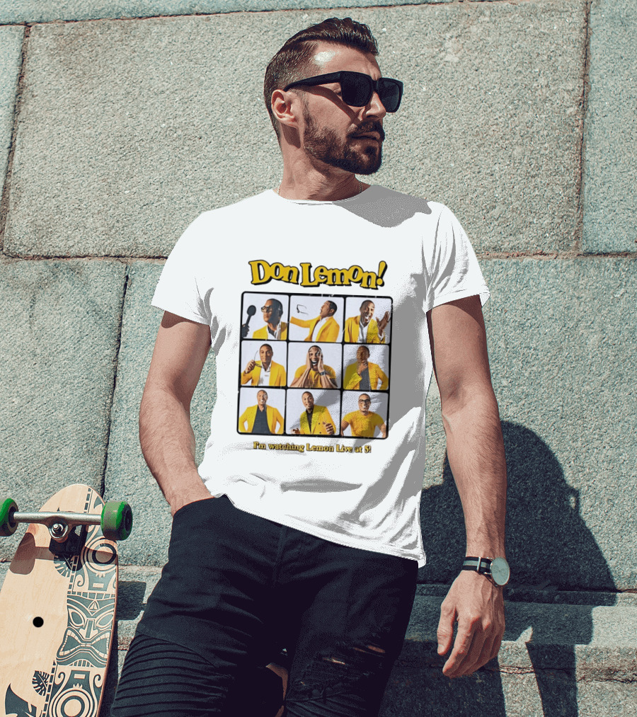 Don Lemon I'm Ing Lemon Live At 5 Yellow Jacket Expressions T-Shirt