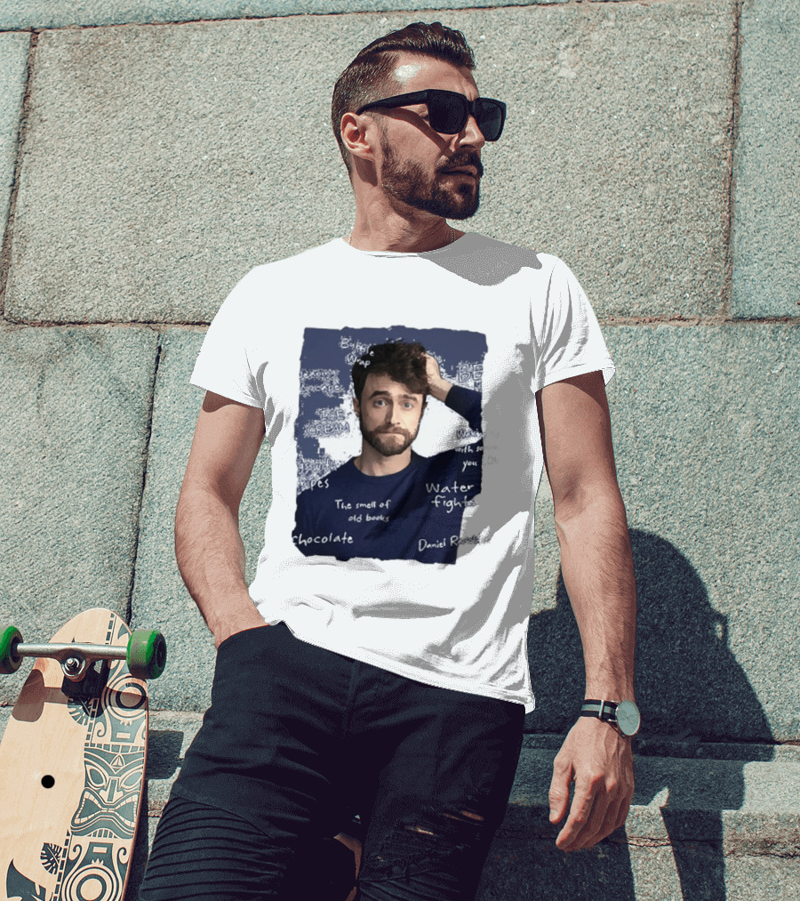 Bubble Wrap Beside Water Fights Ice Cream Chocolate The Smell Of Old Books Daniel T-Shirt