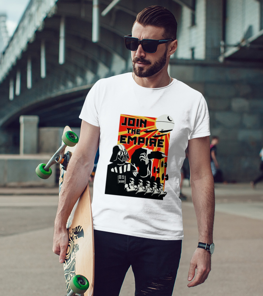 Join The Empire Propaganda Galactic Battle Recruitment T-Shirt