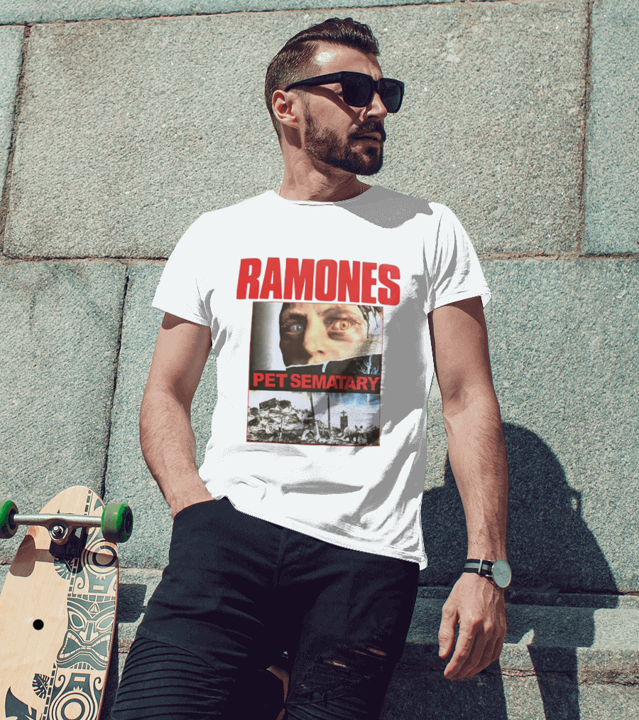 Ramones Pet Sematary Horror Movie T-Shirt