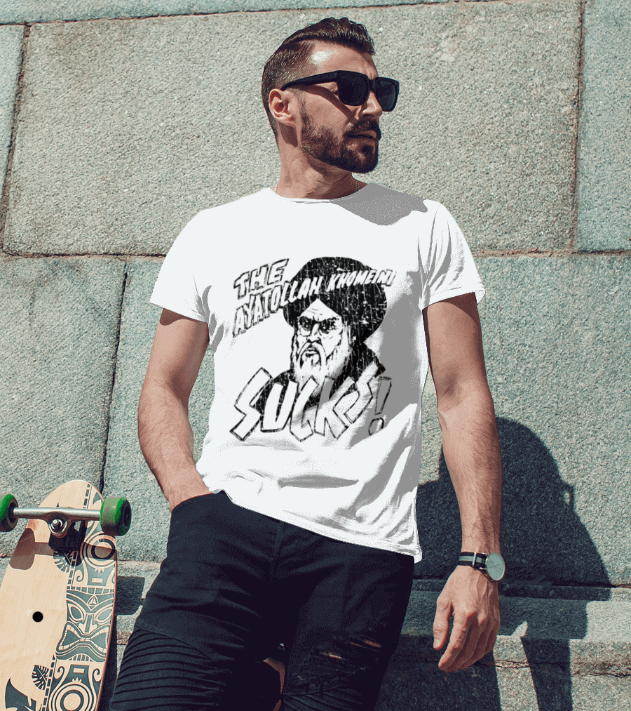 The Ayatollah Khomeini Sucks 1979 T-Shirt
