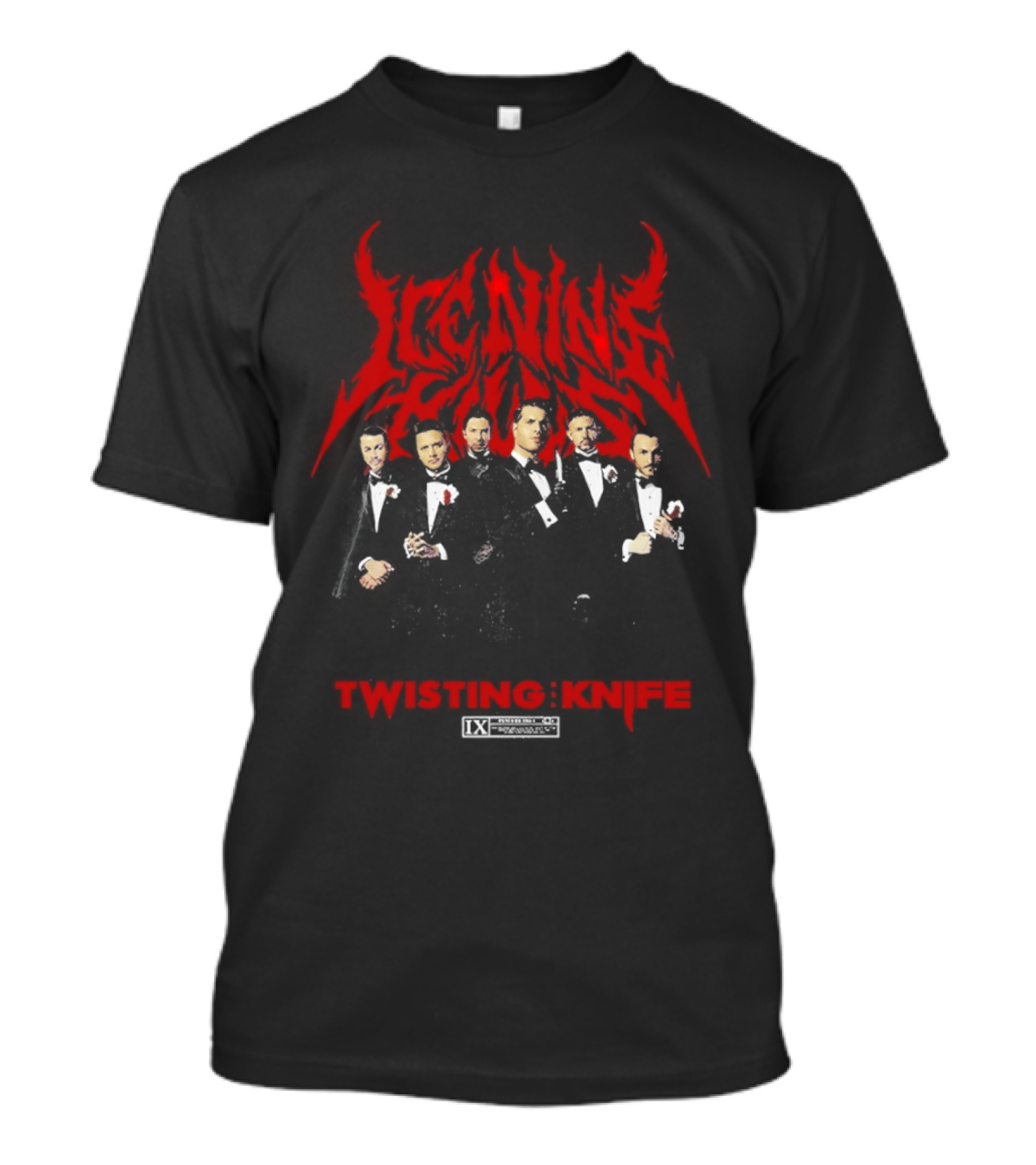 Ice Nine Kills X Scream 7 Twisting The Knives Part One Nightmare On The Knife T-Shirt