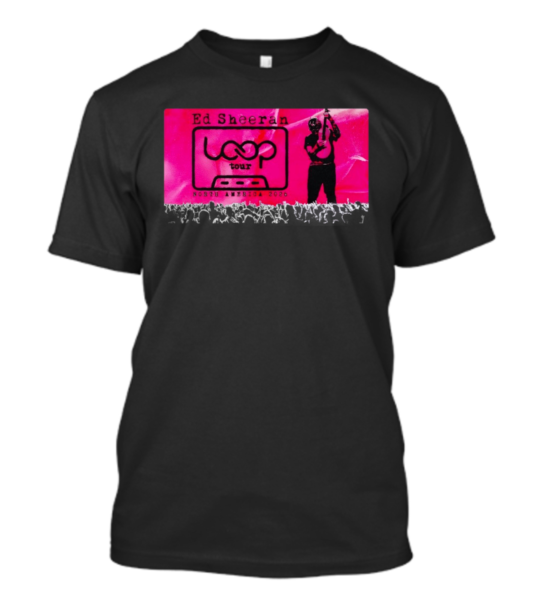 Ed Sheeran Loop Tour North America 2026 T-Shirt