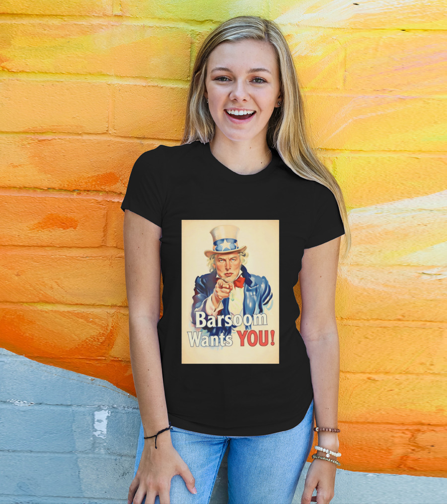 Elon Musk Uncle Sam Barsoom Wants You T-Shirt