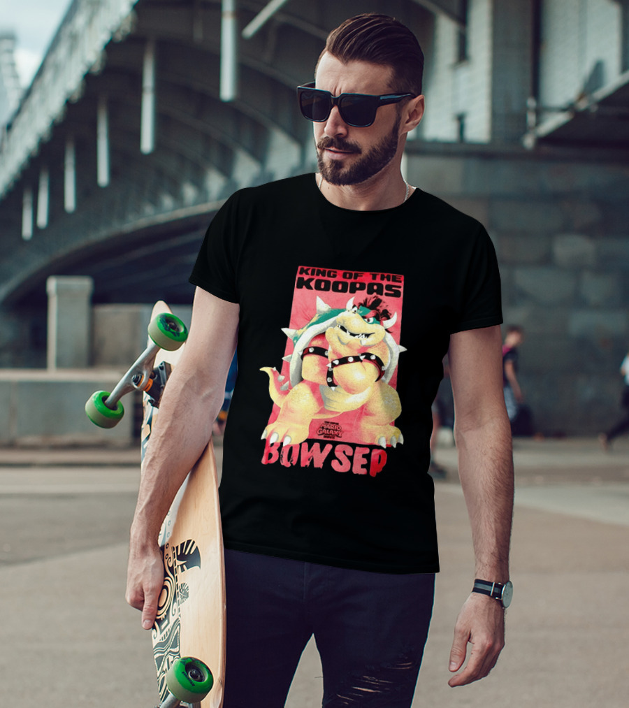 King Of The Koopas Bowser Mario Galaxy Movie T-Shirt