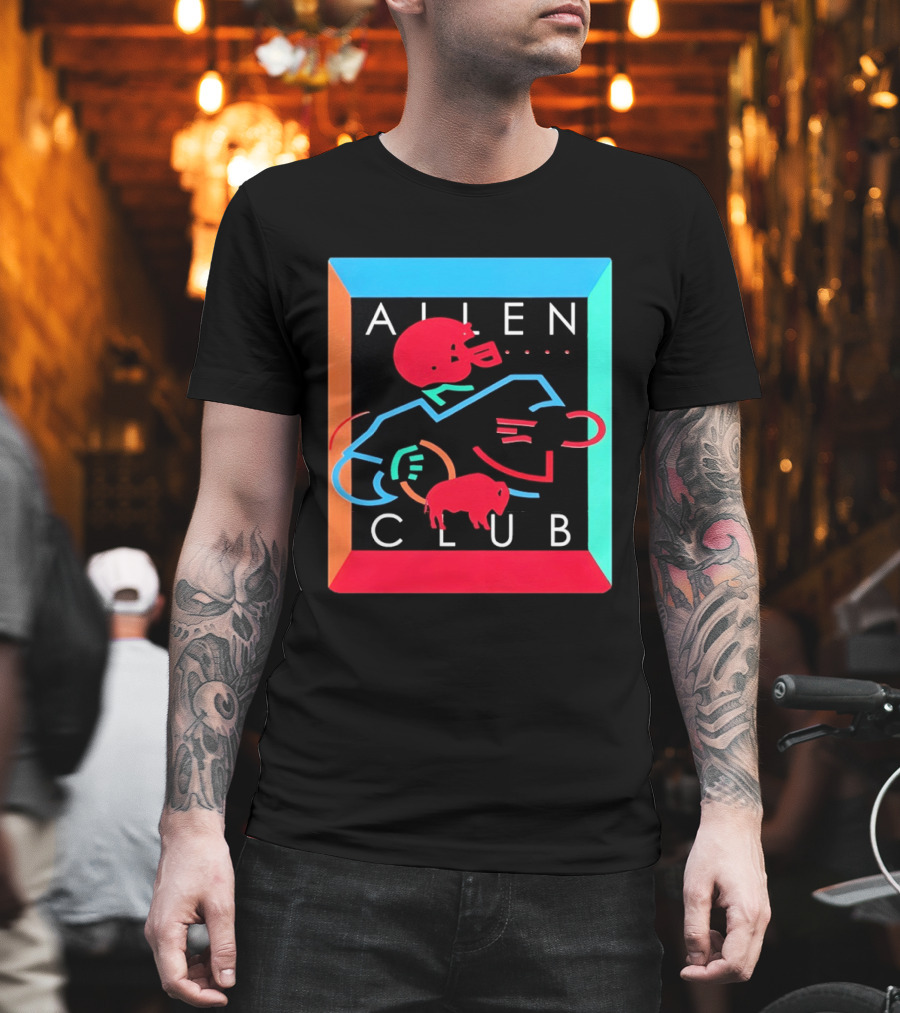 Allen Club Buffalo Bills Helmet Buffalo T-Shirt