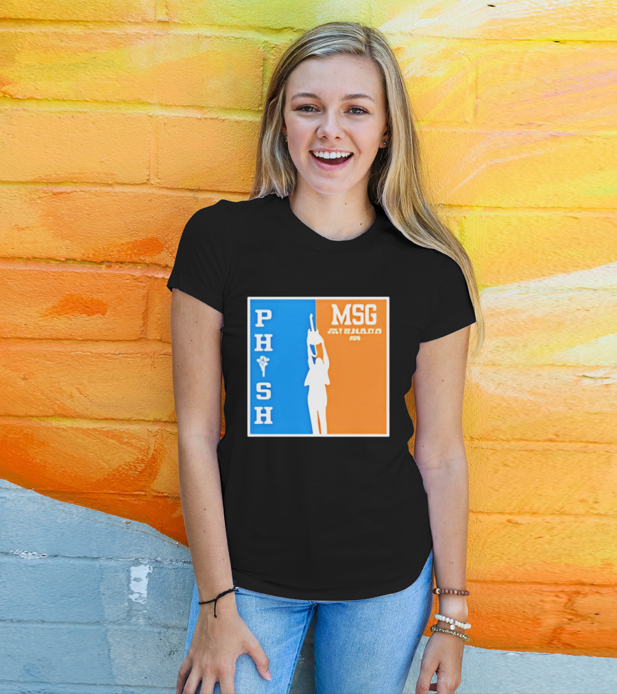 PHISH MSG Silhouette Guitar Concert Event T-Shirt