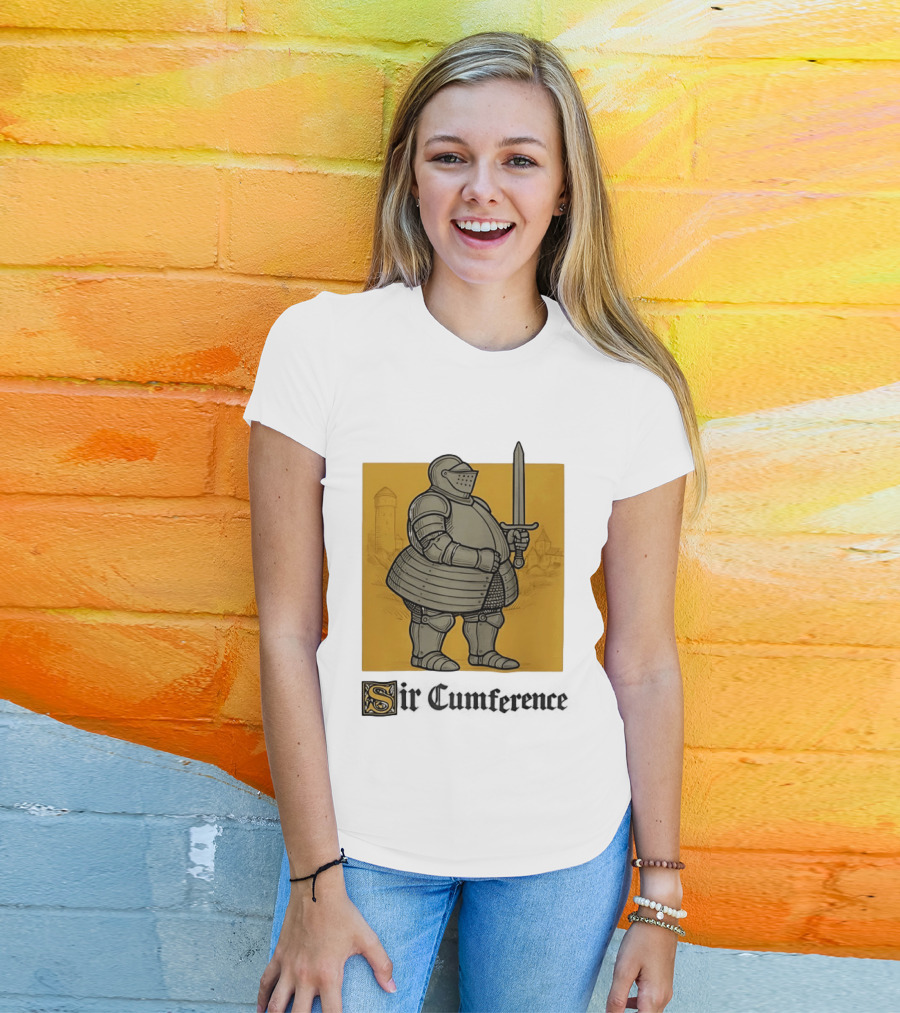 Sir Cumference Chubby Medieval Soldier Holding Sword T-Shirt