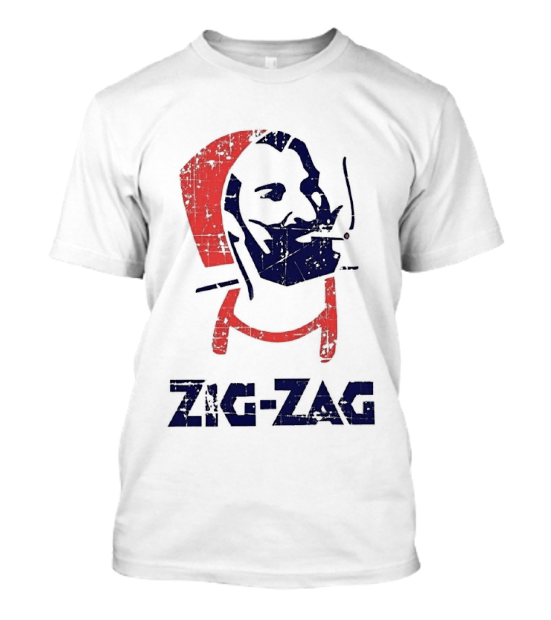 Zig Zag Rolling Papers Cigarette Mocking T-Shirt