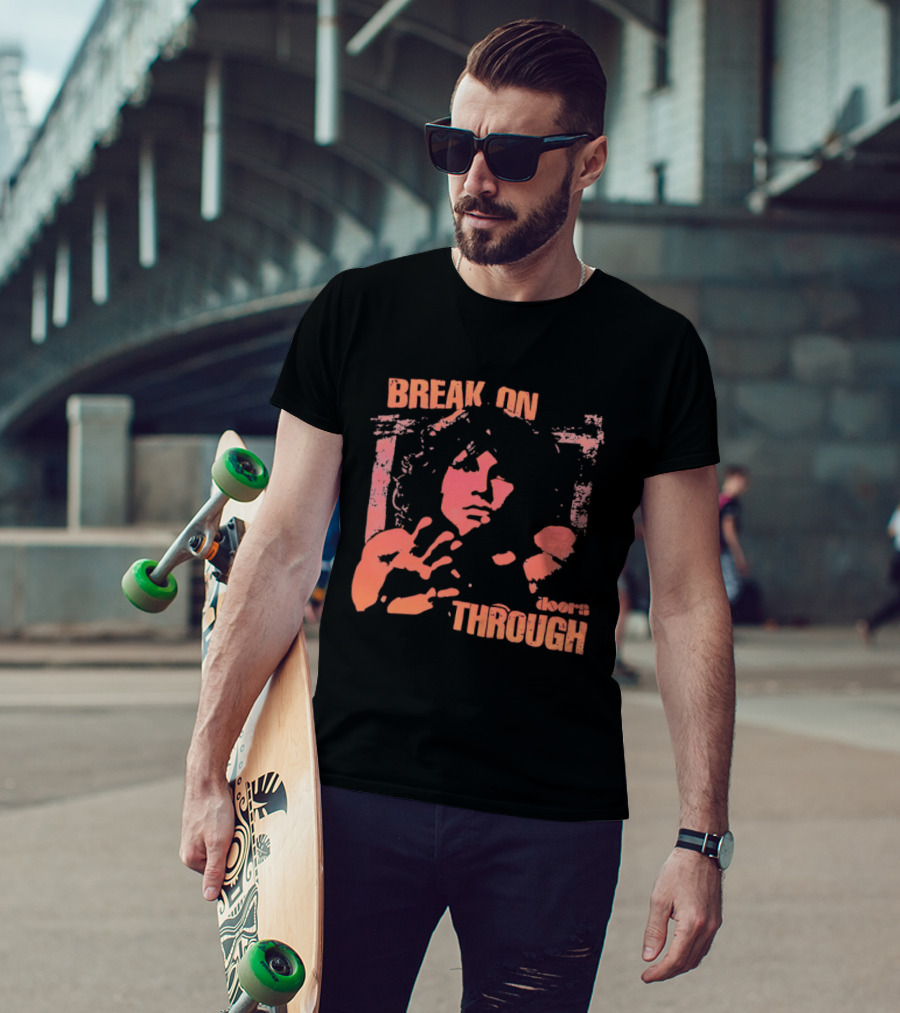 Break On Through The Doors Vintage Music T-Shirt