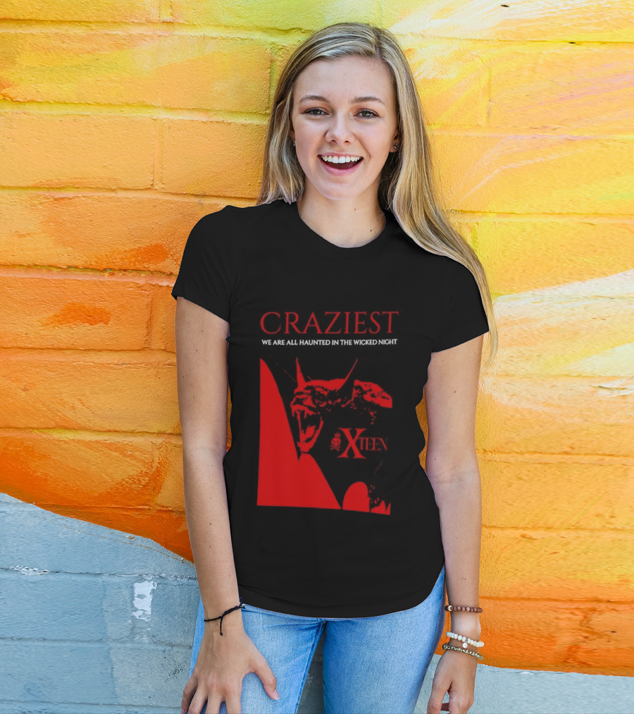Craziest We Are All Haunted In The Wicked Night Xteen Devil T-Shirt