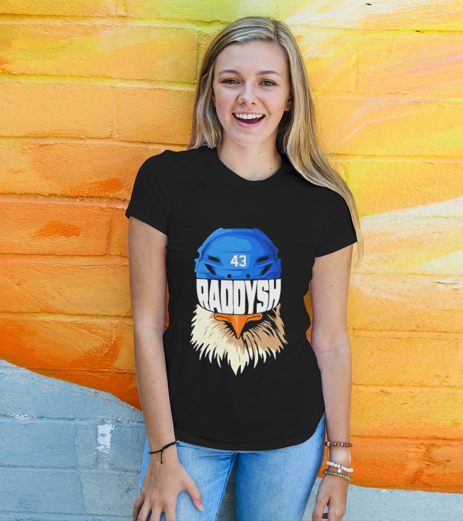 Tampa Bay Lightning Raddysh Bald Eagle 43 Helmet T-Shirt