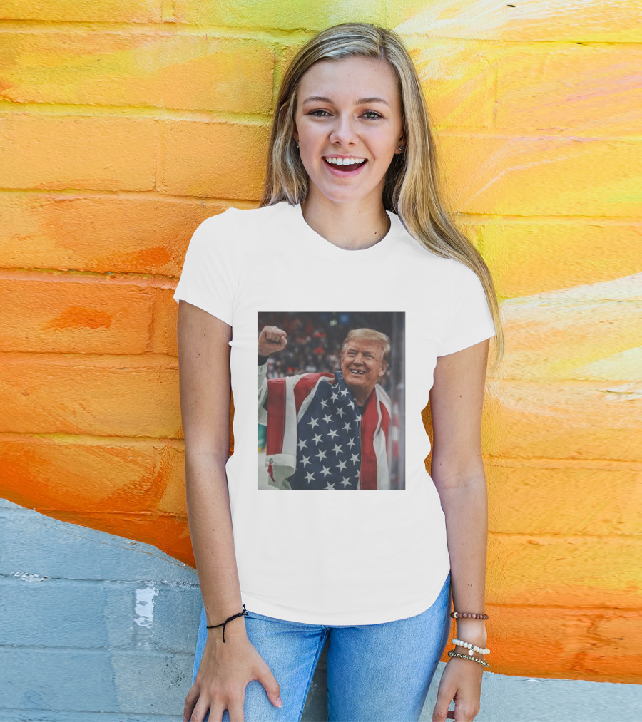 Trump Loss Teeth Gold Medal USA Olympic 2026 Victory T-Shirt