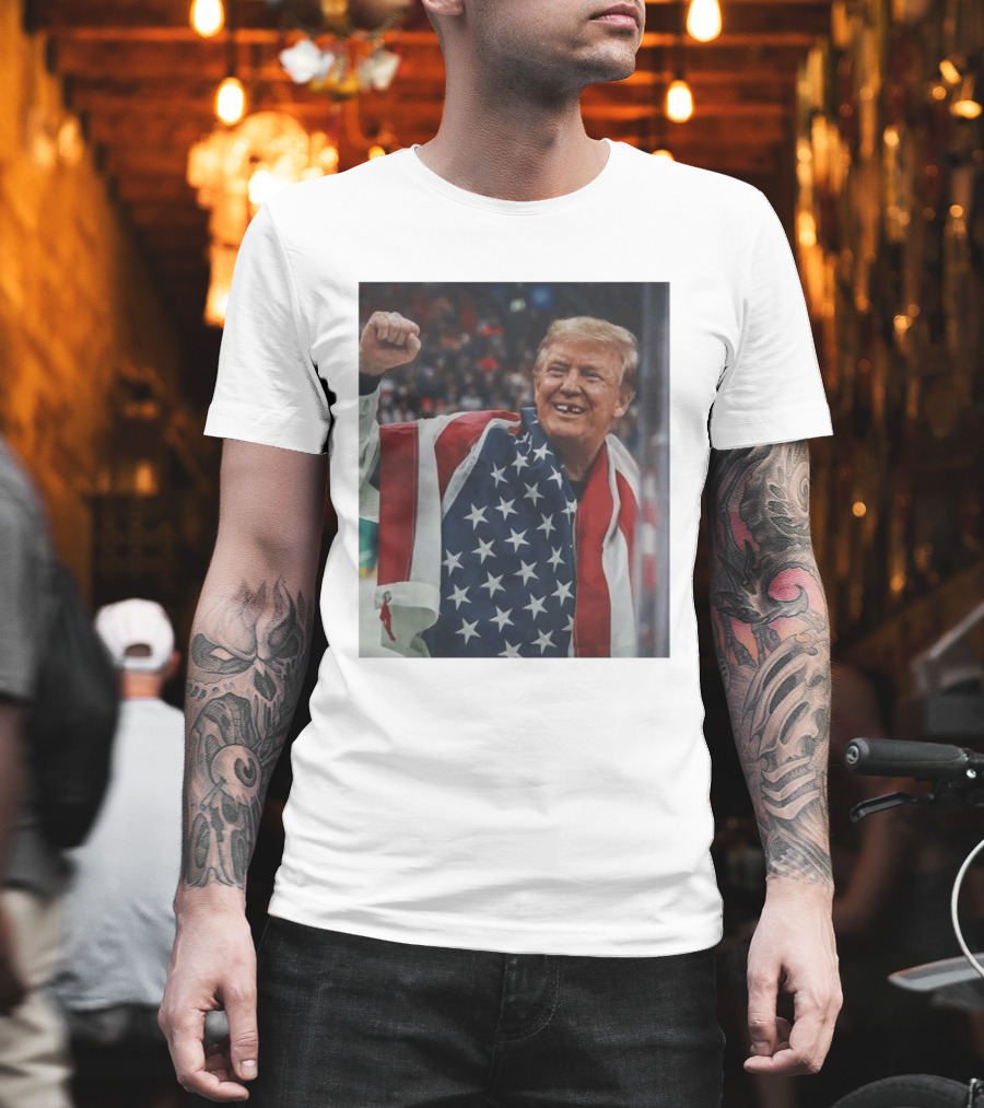 Trump Loss Teeth Gold Medal USA Olympic 2026 Victory T-Shirt