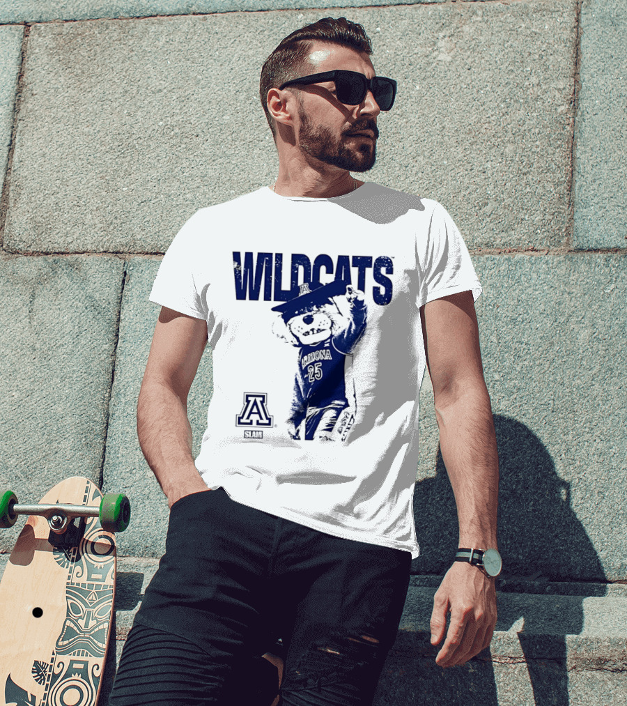 Arizona Wildcats Slam Mascot Spirit T-Shirt