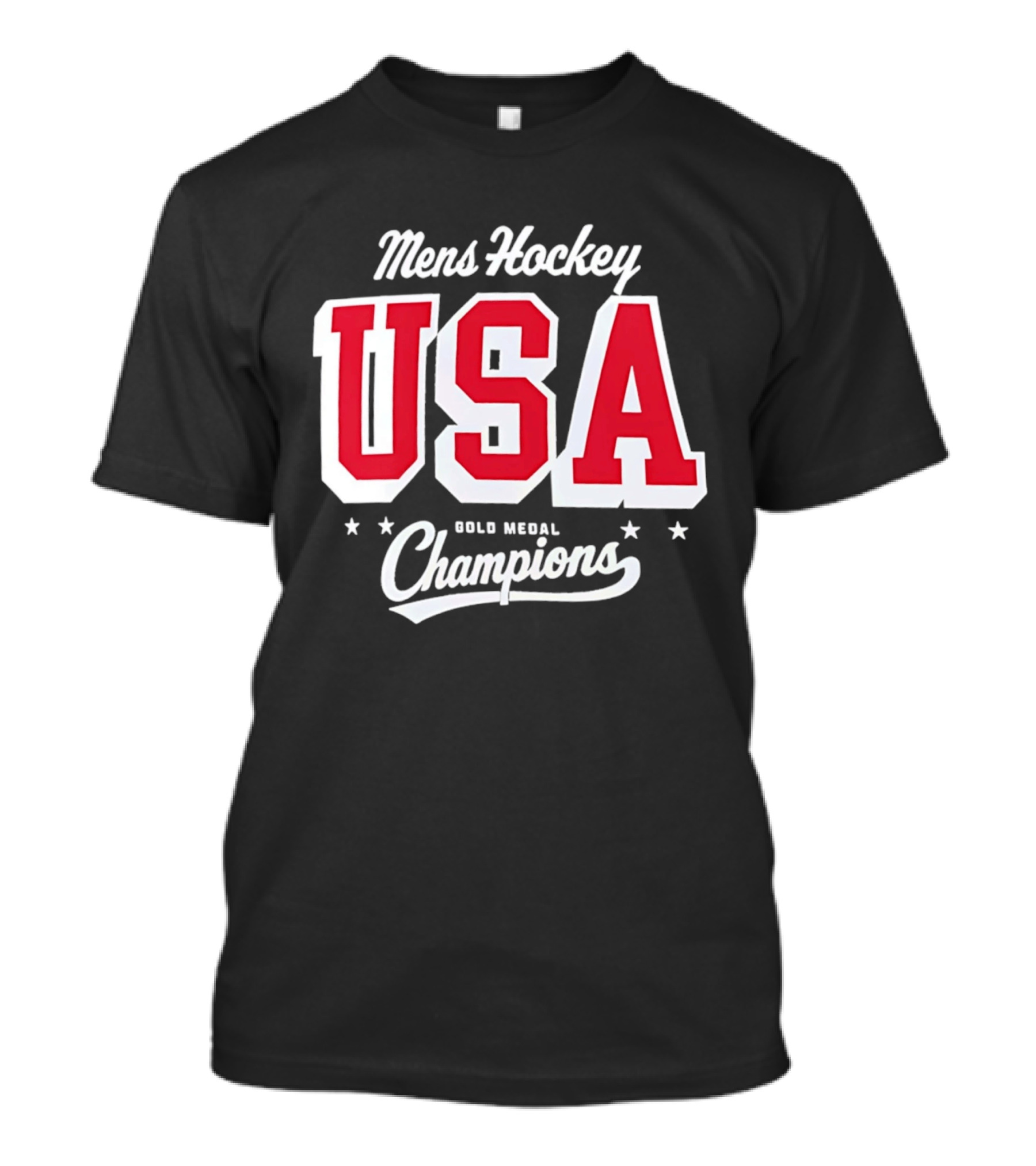 USA Mens Hockey Gold Medal Champions 2026 Winter Olympics T-Shirt