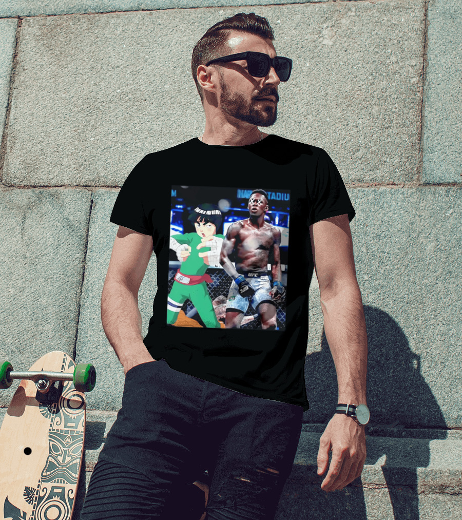 Drunken Fist Rock Lee UFC Crossover Iconic Anime Fighter T-Shirt