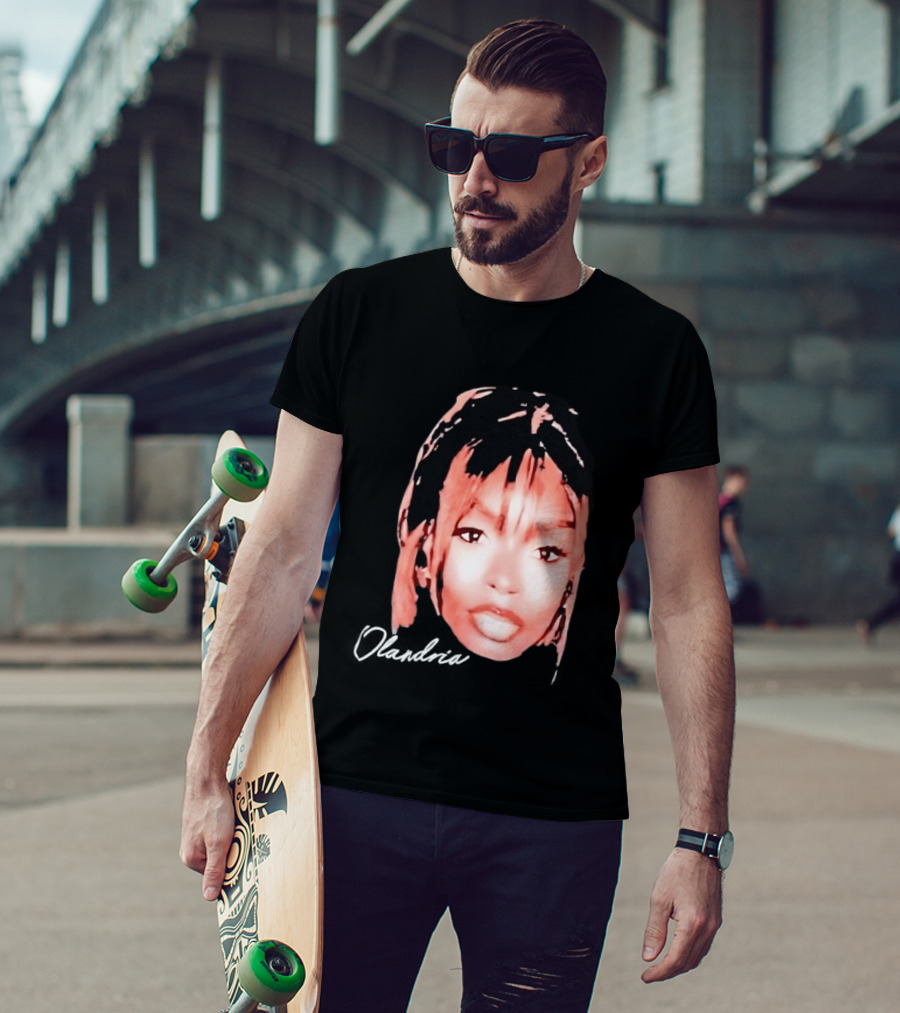 Olandria Carthen Big Face Bold Expression Trend T-Shirt