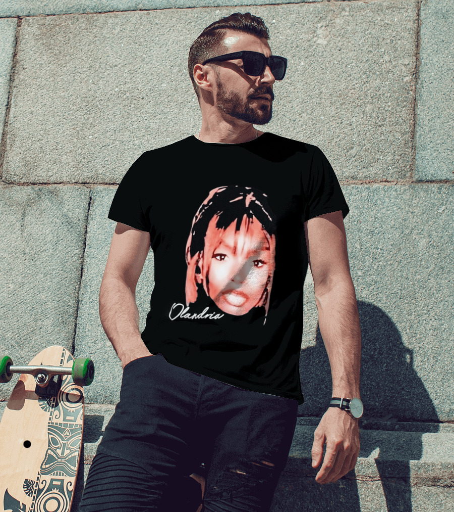 Olandria Carthen Big Face Bold Expression Trend T-Shirt