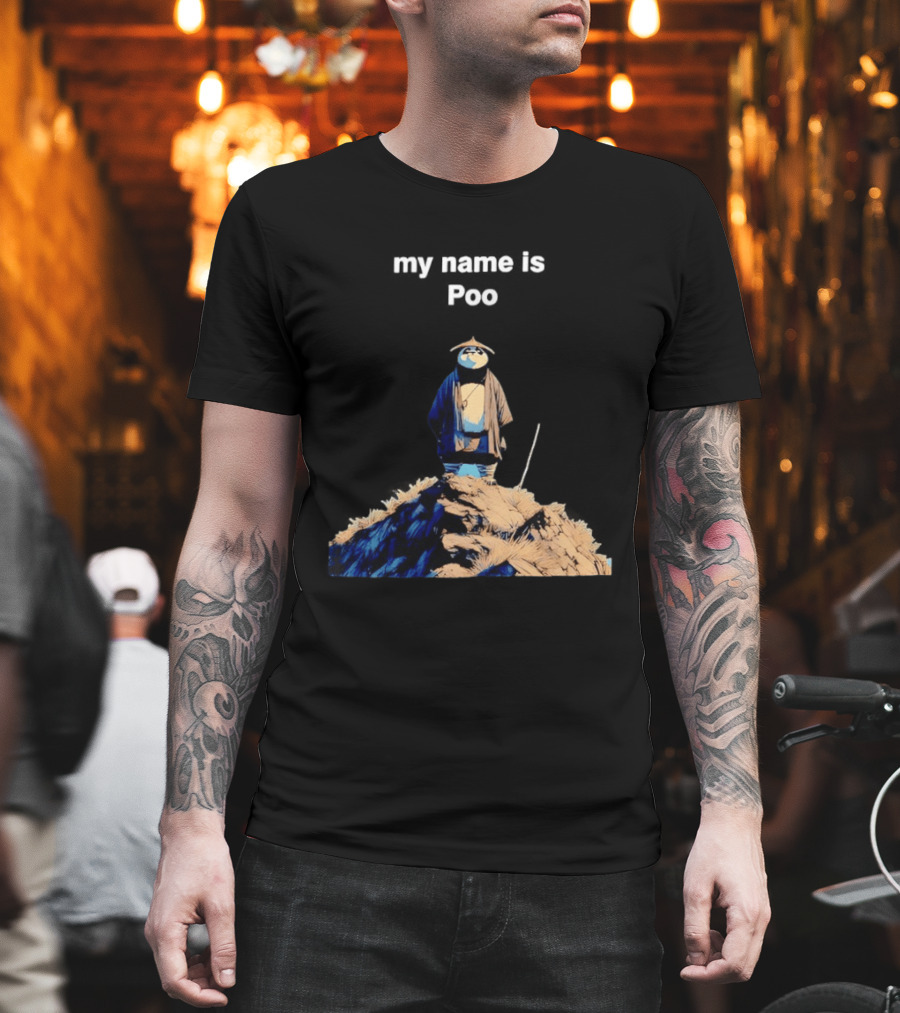 Kung Fu Panda My Name Is Poo T-Shirt